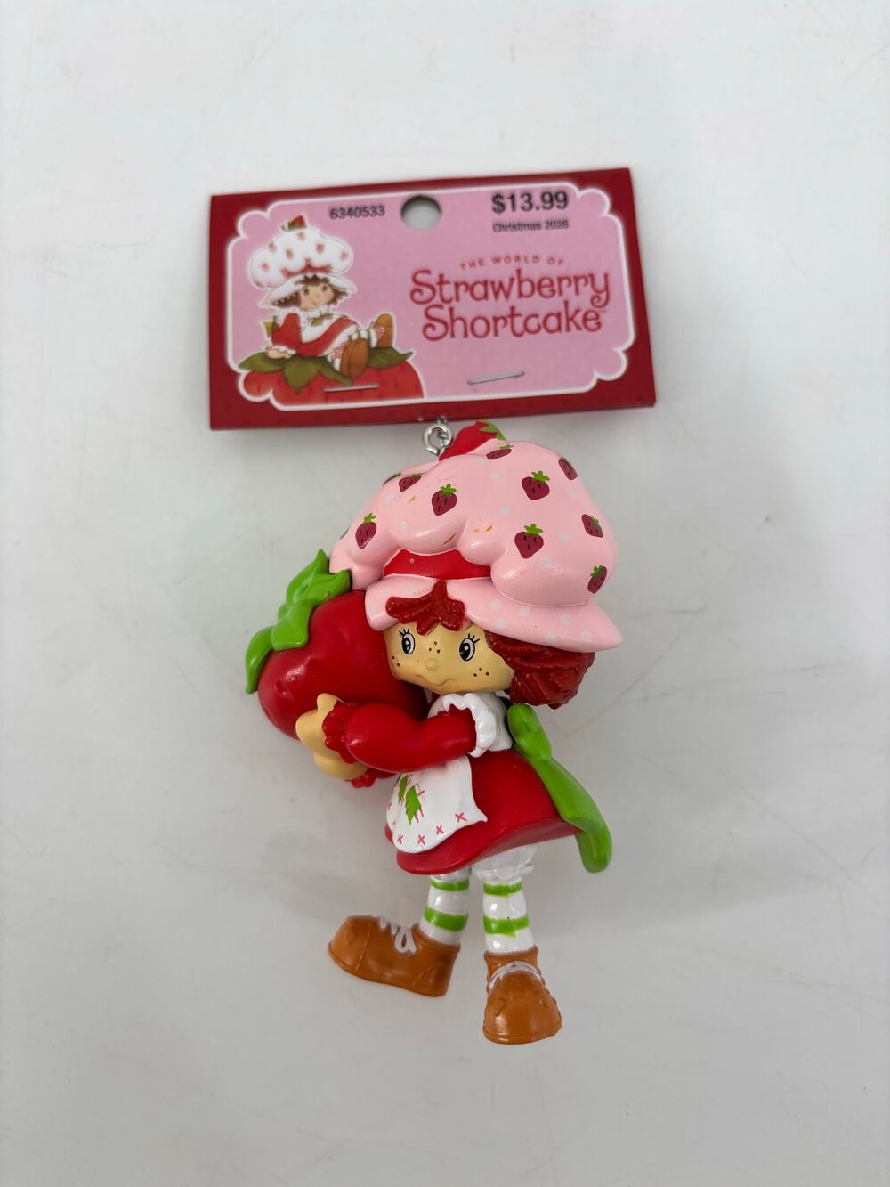Strawberry Shortcake Christmas Ornament Berry Sweet Holiday Decor